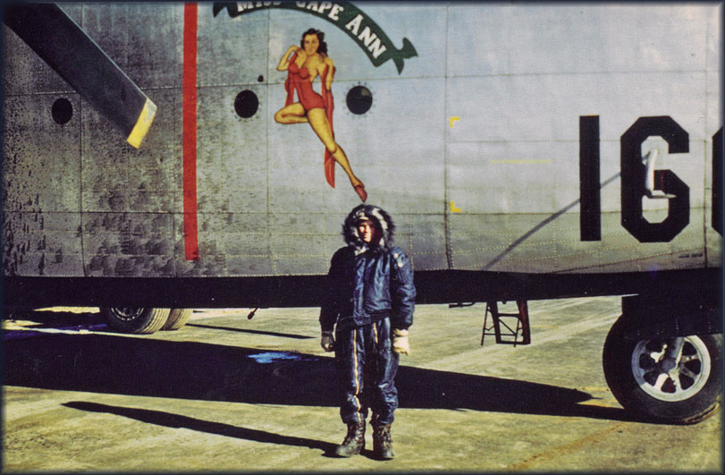 Nose art on C-119